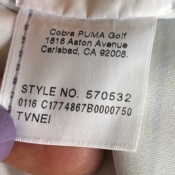 PUMA GOLF Striped PowerCool Polo Shirt Women's Small - Picture 10 of 12